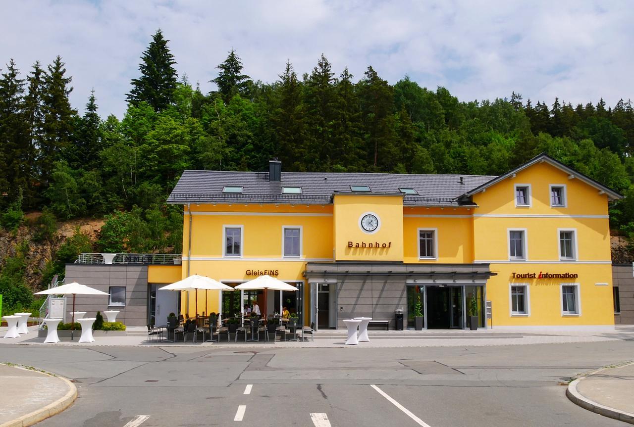 Gleiseins Hotell Naila Exteriör bild
